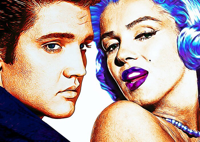 Marilyn monroe and Elvis presley